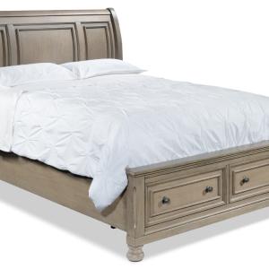 Windchester 3-Piece Queen Storage Bed - Grey Order Online