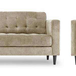Anthena Sofa and Chair Set - Taupe Buy Cheap Discounts