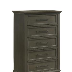 Abigail 5 Drawer Chest - Grey Discount How Much