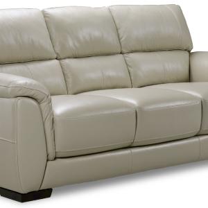 Avalon Leather Sofa - Oyster Grey Cream Discount Huge Surprise