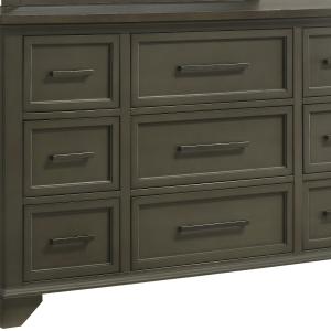Abigail 9 Drawer Dresser - Grey Discount Countdown Package
