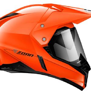 Zoan 521-458SN Synchrony Dual Sport Helmet - Hi-Viz Orange 2X-Large #521-458SN Wiki Cheap Online