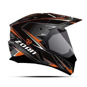 Zoan 521-589SN Synchrony Dual Sport Helmet - Hawk Orange 3X-Large #521-589SN High Quality Cheap Pice
