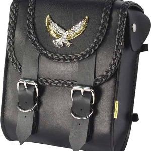 Dowco 58411-00 Black Magic Series Sissy Bar Bag - 8"X 10"X 4.5" #58411-00 Discount Best Sale