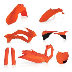 Acerbis 15-16 KTM SX125/150/ SX250/XC/ SX-F/XC-F Full Plastic Kit - Orange/Black Outlet Pay With Paypal