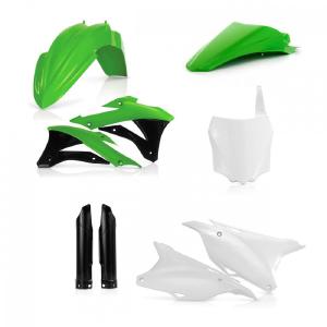 Acerbis 14-21 Kawasaki KX85/100 Full Plastic Kit - Green White/Black Original 16-18 Clearance Low Pice