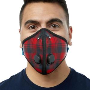 Rz Mask 24.95 M2 Nylon Mask - Red Plaid Medium #25400 High Quality For Sale