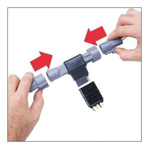 Hopkins 40445 4-Wire Flat Multi Tow Simple T-Connectors #40445 Sale Best Sale