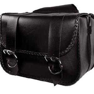 Dowco 58330-20 Braided Series Straight Touring Saddlebags - 14"L x 12"W x 5.5"H #58330-20 Outlet Countdown Package