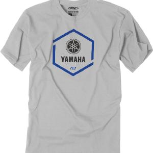 Factory Effex Yamaha Hexagon T-Shirt XL Gray#26-87206 Clearance Online Fake