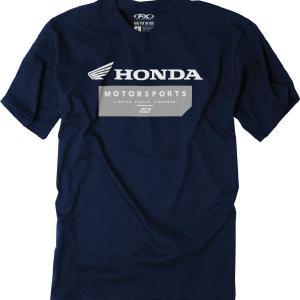 Factory Effex Honda Mission T-Shirt Large Heather Navy#26-87304 100% Authentic Cheap Online