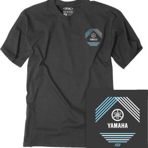 Factory Effex Yamaha Lined T-Shirt Heather Charcoal Large#27-87214 Largest Supplier For Sale