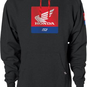 Factory Effex Honda Boxer Pullover Hoodie Large Heather Charcoal#26-88304 Big Discount For Sale