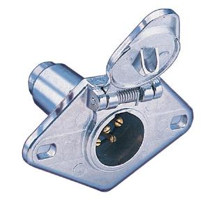 Hopkins 48435 6 Pole Round Tow Vehicle End Socket #48435 Pay With Paypal Online