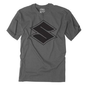 SUZUKI SHADOW MEN'S T-SHIRT / CHARCOAL GRAY (XXL)#24-87408 Cheap Sale Shop