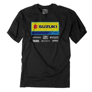 FACTORY EFFEX 2021 SUZUKI RACEWEAR T-SHIRT / BLACK XXL#24-87428 Outlet Store Cheap Online