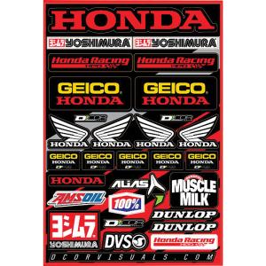 D'Cor Visuals Honda Team Geico Decal Sheet #40-10-114 Websites Online