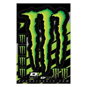 D'Cor Visuals Monster Claw Decal Sheet #40-90-103 100% Original
