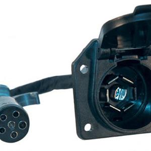 Hopkins 47435 6 Pole Round To 7RV Blade Simple Adapters #47435 Clearance Nicekicks