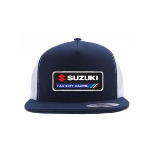 Factory Effex 22-86404 Snapback Hat - Navy/White #22-86404 Clearance Big Discount