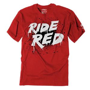 Factory Effex 23-83300 Youth Splatter T-Shirt - Red Small #23-83300 Tumblr Online