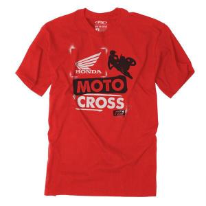 FACTORY EFFEX HONDA PAINT YOUTH T-SHIRT / RED (S)#21-83330 Free Shipping Fashion Style