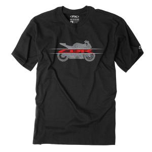 HONDA CBR MEN'S T-SHIRT / BLACK (XL)#16-88304 Finishline Sale Online