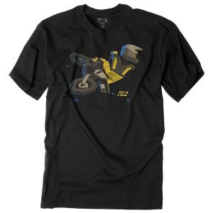 FACTORY EFFEX FX MOTO KIDS YELLOW YOUTH T-SHIRT / BLACK (XL)#19-83746 Free Shipping Nicekicks