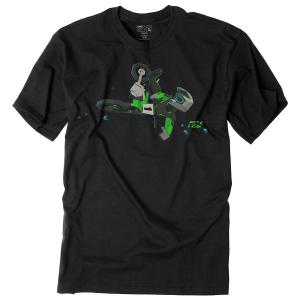FACTORY EFFEX FX MOTO KIDS GREEN YOUTH T-SHIRT / BLACK (L)#19-83734 Discount With Mastercard