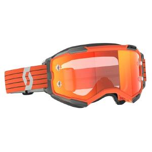 Scott 272828-1011280 Fury Goggle - Orange/Grey Chrome Works #272828-1011280 Outlet Brand New Unisex