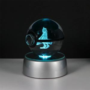 3D Crystal Ball Mewtwo LED Night Light Free Shipping Deals