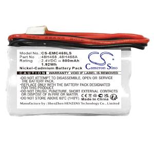 2.4V, Ni-CD, 800mAh, Emergency Lighting battery fits Lumapro, 48h468, 6cgl5, 1.92Wh Browse