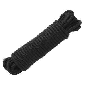 32 Foot Cotton Bondage Rope - Black Free Shipping Online