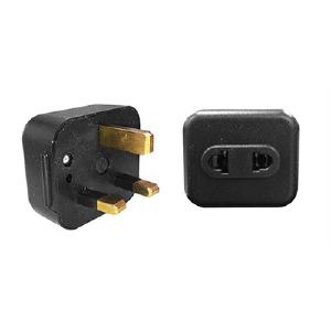 2 Conductor Plug - 3 Pin UK Plug, Travel Adapter (CP-UK) In China