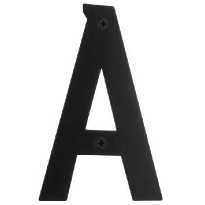 Address Letter for House Letter A Black Stainless Steel 4-3/4 Inch Pices Online