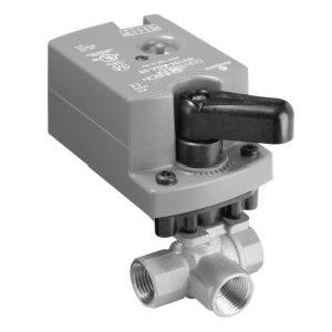 VG1841AF 9T4GGA: 1/2" 3W BALL VALVE 2.9CV; BRASS TRIM NON-SPR RET VA9104-GGA-3S NO SWITCH 0-10V PROPORTIONAL Clearance Big Discount