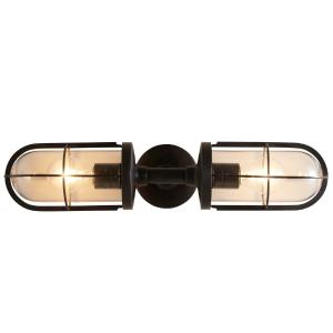 Weatherproof Ships Double Well Glass Wall light Eastbay Cheap Online