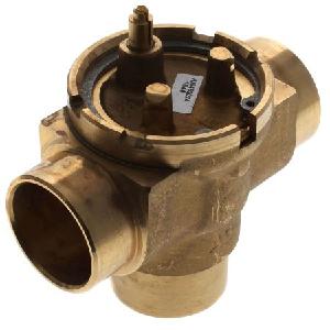 VU54S2024: Fan Coil Valve, Three Way, 1" Sweat, 7 Cv Discount Cheap Online