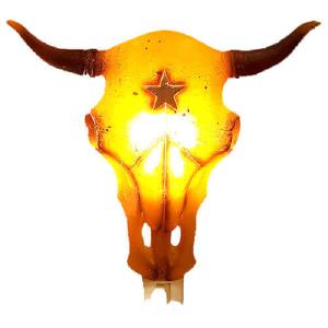Western Cow Skull Night Light Discount Eastbay