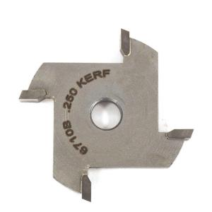 Tungsten Tipped Slotting Router Bit - Cutter Only - 4 Teeth Free Shipping