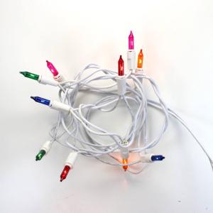 10-bulb Multicolor Glass Craft Lights, White Wire Low Pice Cheap Online