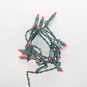 20-light Red LED Craft Lights, Green Wire Explore Cheap Pice