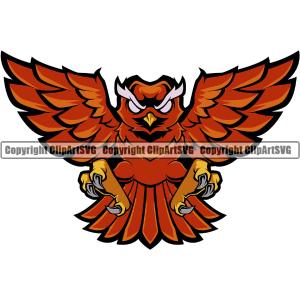 Owl Owls Nature Wildlife Bird Wings Fly Flying Night Nocturnal Sports School Team Mascot Game Fantasy eSport Animal Emblem Badge Logo Symbol Tattoo Color Logo Symbol Clipart SVG Store Sale