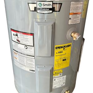 AO Smith, ENLB-50 110, 48-GALLON, (34T X 26.5W) 240V, ProLine, Lowboy, Top Connect, Electric Water Heater - IN STORE PICKUP ONLY 100% Original Cheap Pice