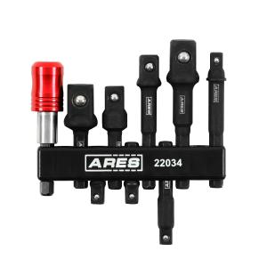 ARES 22034 - 9-Piece Impact Grade Socket Adapter and Bit Coupler Set Real Sale Online