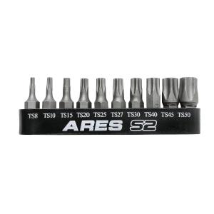 ARES 31004 - 10-Piece 5-Point Torx Plus Tamper Proof Security Bit Set Cheap Hot Sale