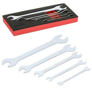 ARES 33042 - 5-Piece SAE Ultra-Thin Profile Double Open-End Wrench Set Cheap Real Eastbay