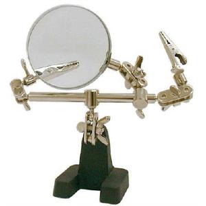 Helping Hands With Glass Magnifier (SH-982) Cheap Countdown Package