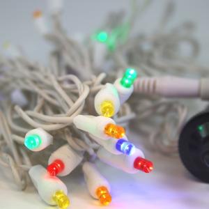12 Volt LED Lights Multicolor on White Wire Buy Cheap Latest