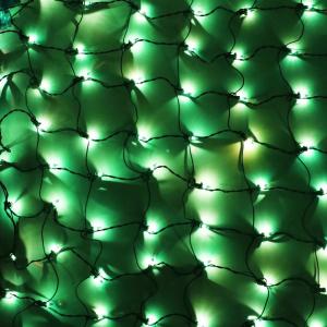 150-bulb Green Net Lights, Green Wire Cheapest Pice